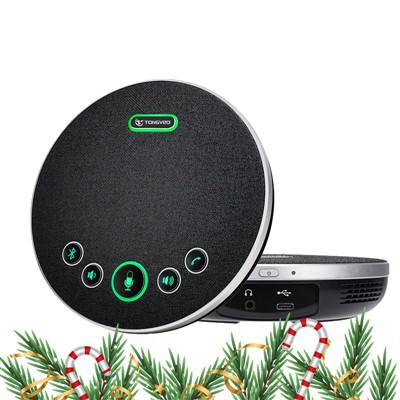 میکروفون کنفرانس بلوتوث بی سیم قابل حمل USB و بلندگوی BT